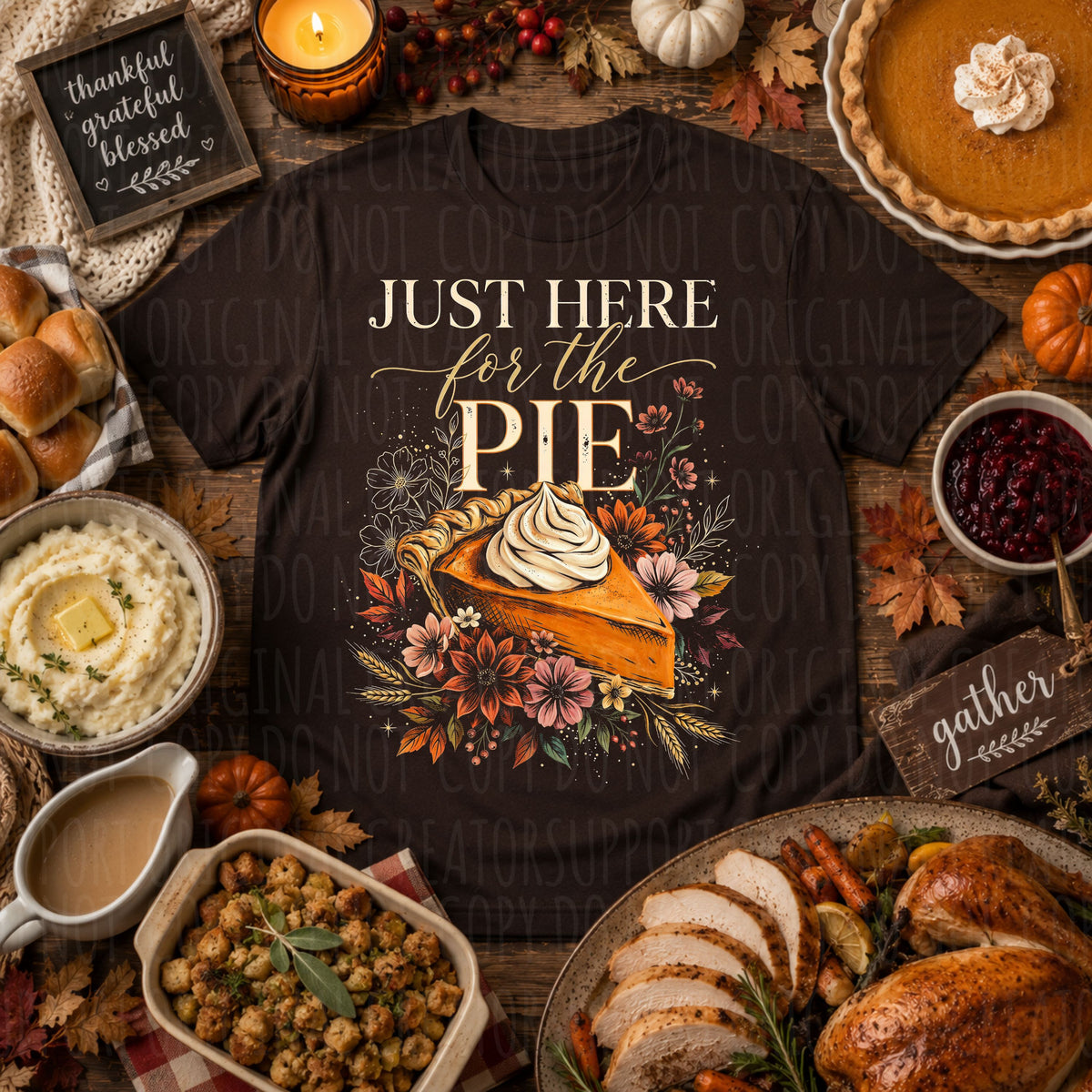 Just here for the pie (Halftone)
