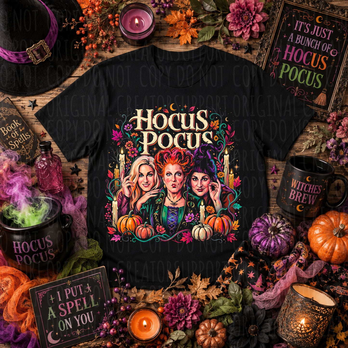 Hocus Pocus (Halftone)