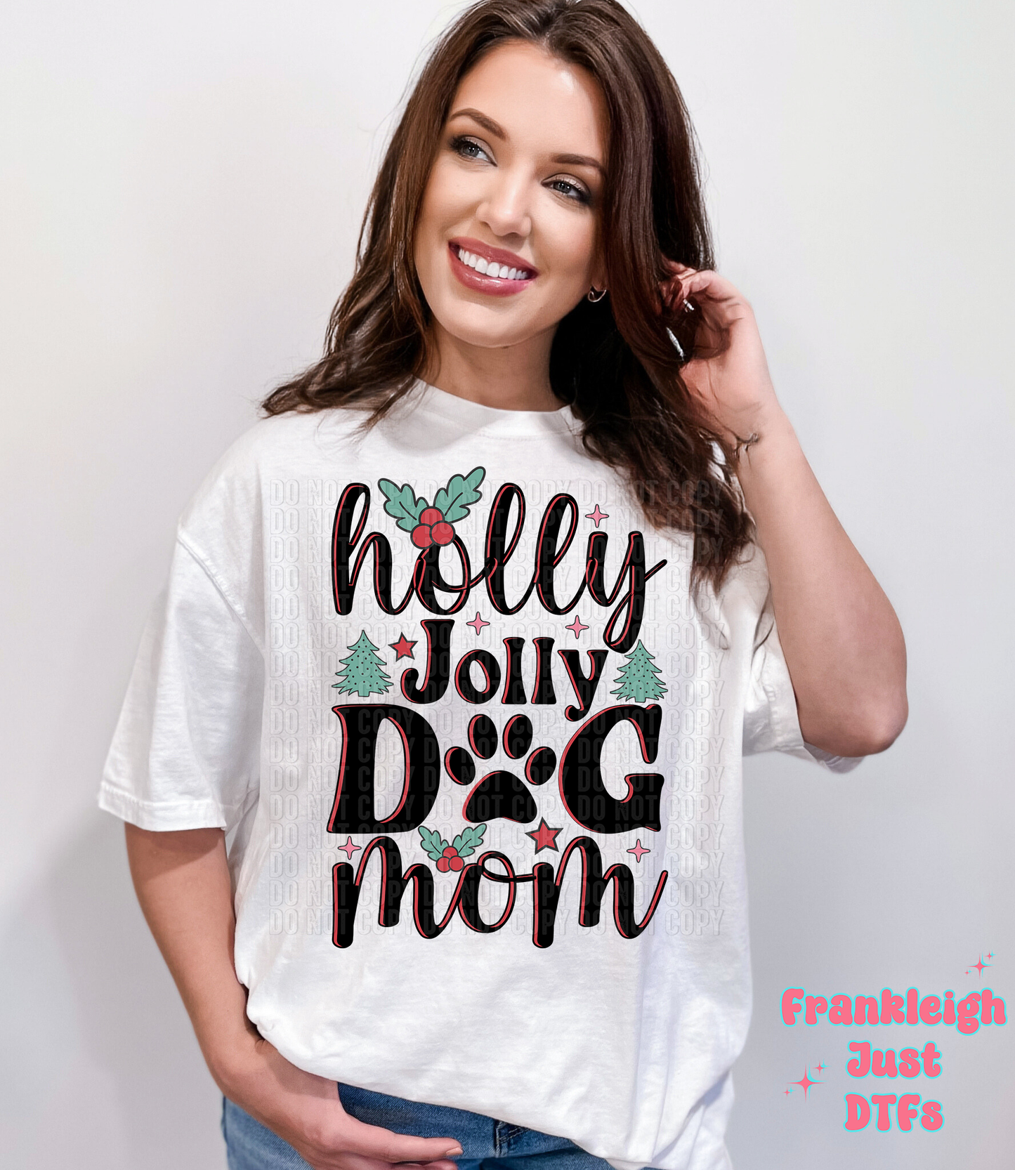 Holly Jolly Dog Mom