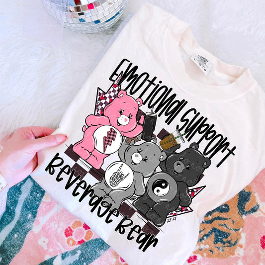 Emotional support beverage bear