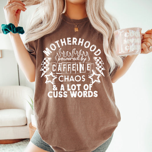 Motherhood powered by coffee, chaos and cuss words