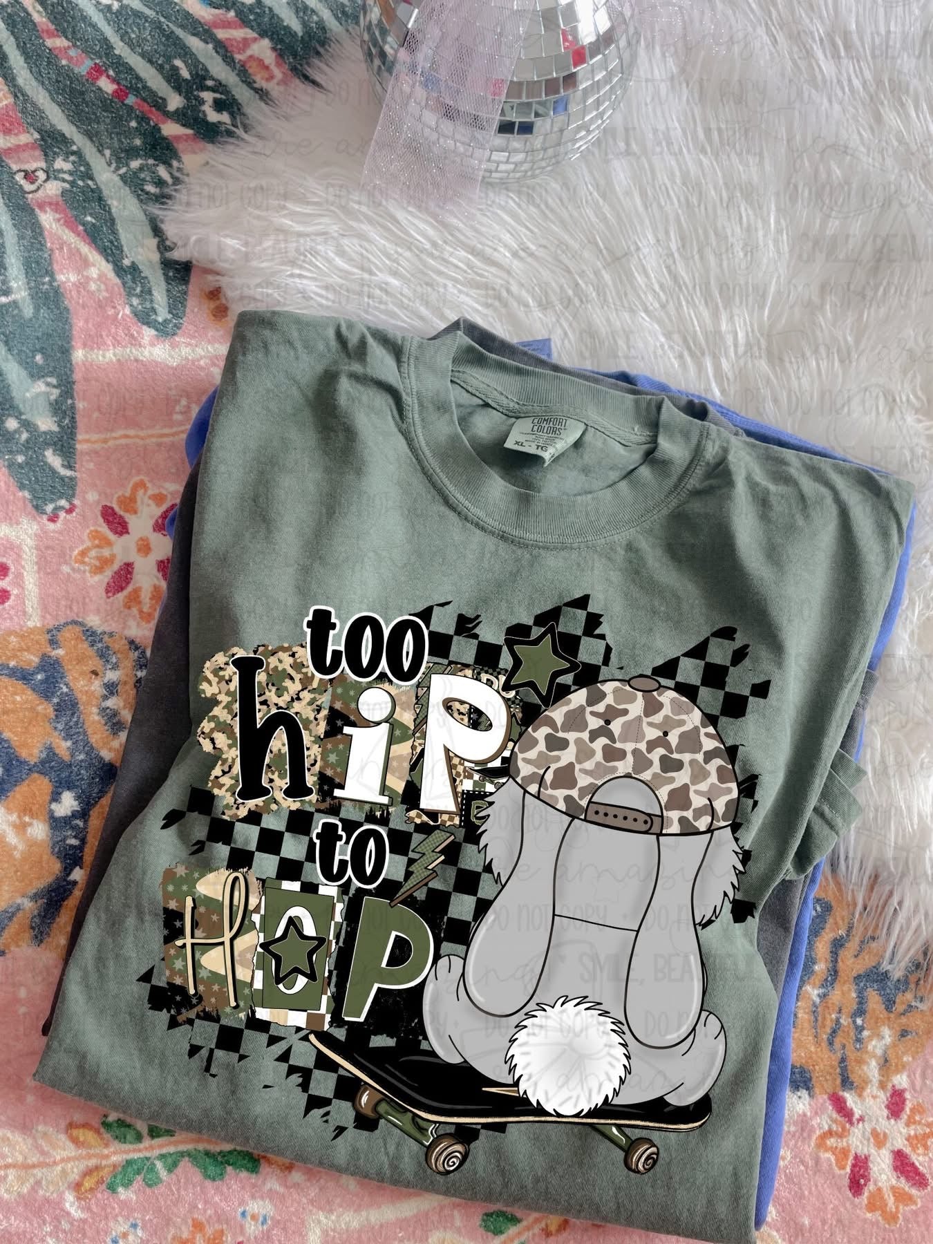 TOO hip to hop with skateboard