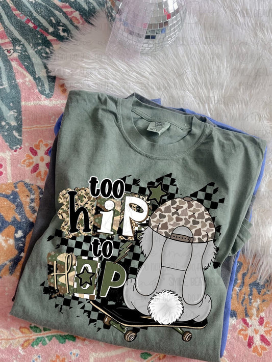 TOO hip to hop with skateboard