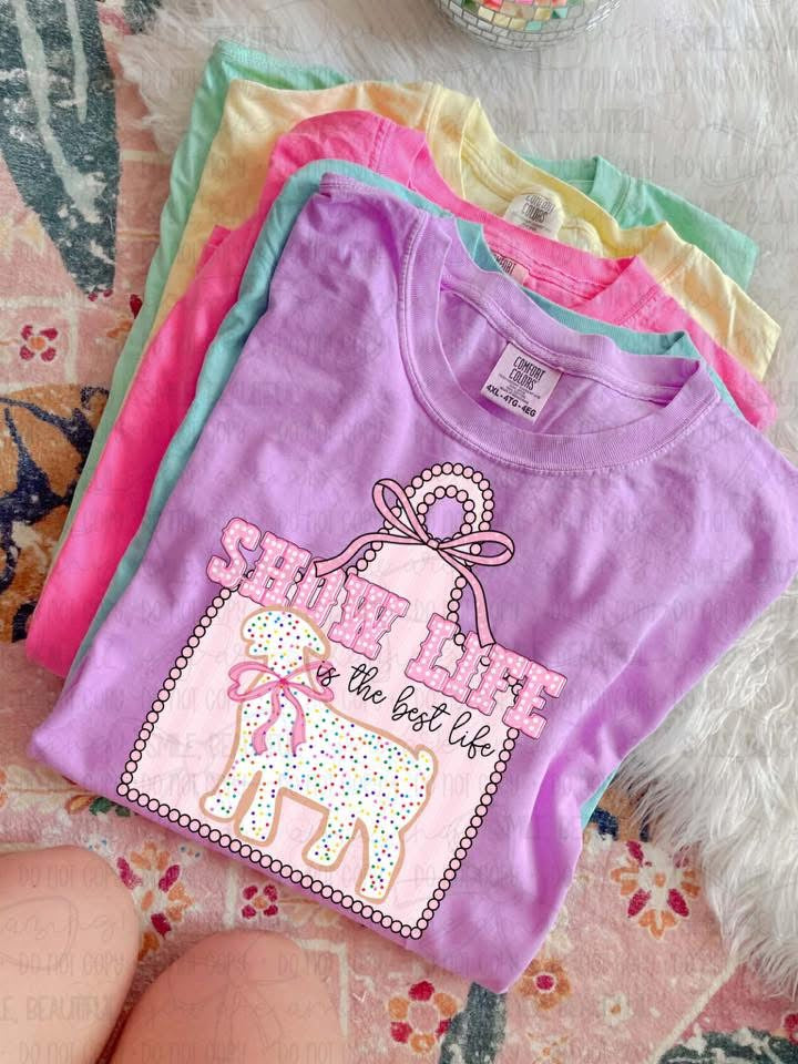 Show life is the best life goat