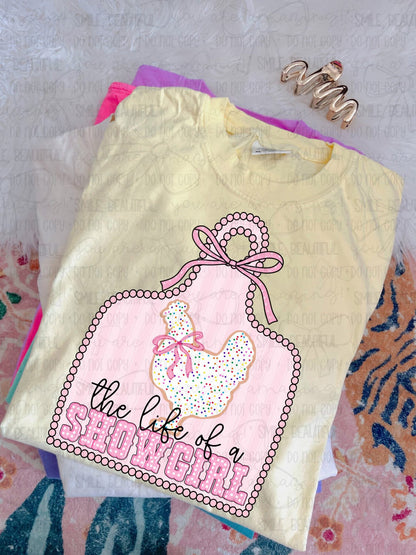 The life of a showgirl chicken