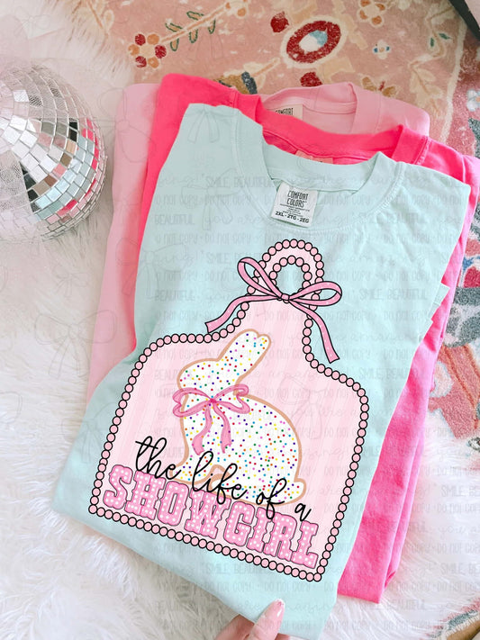 The life of a showgirl rabbit