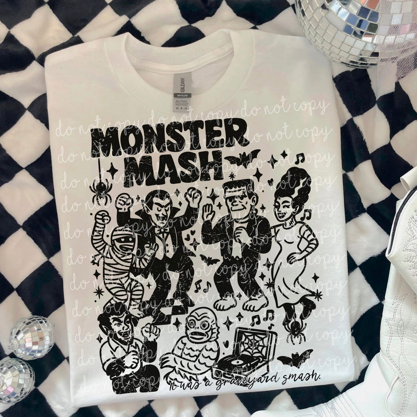 Monster mash (black)