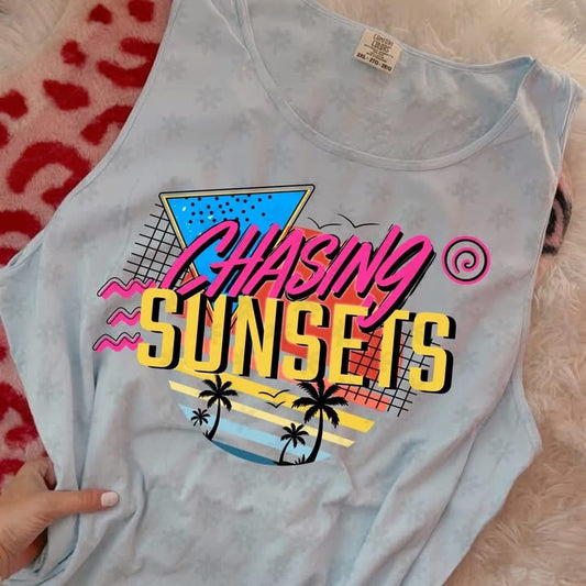 Chasing sunsets