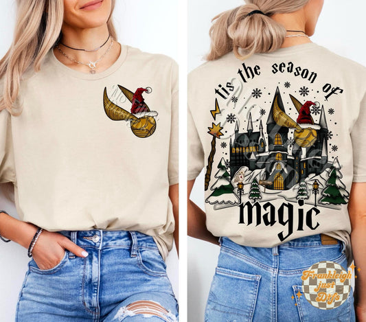 Tis the season of magic (black letters)