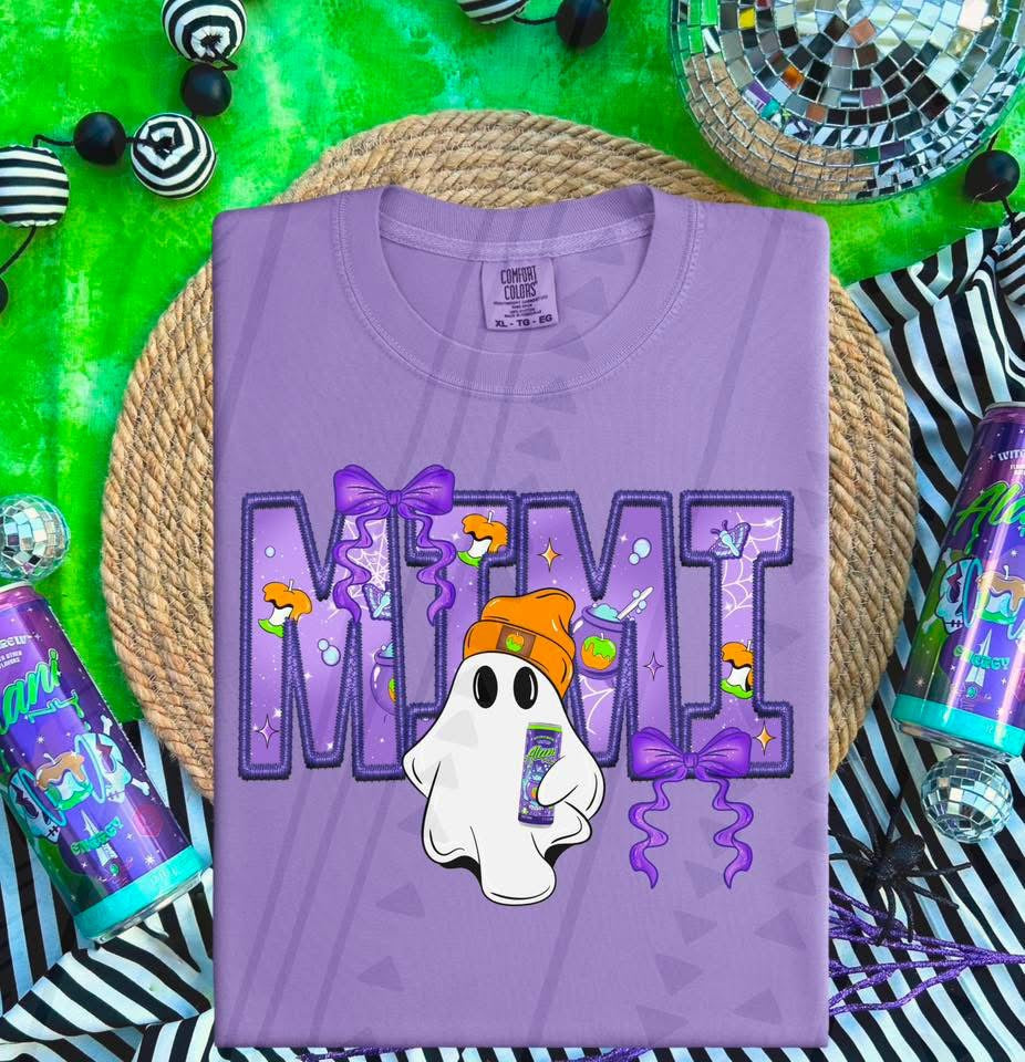 Mini ghost with energy drink