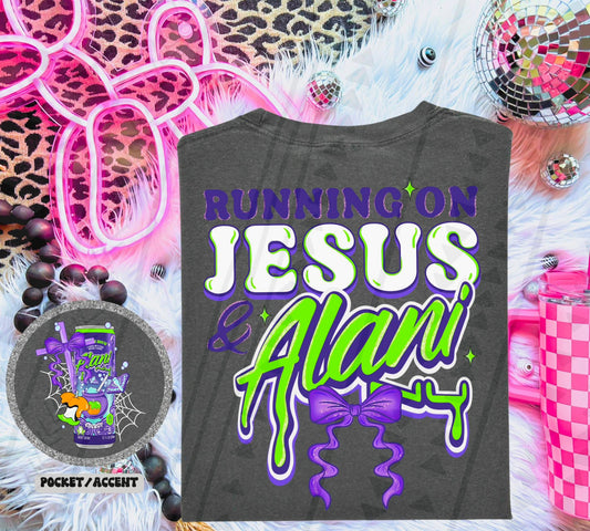 Run on Jesus and Alani (includes pocket)