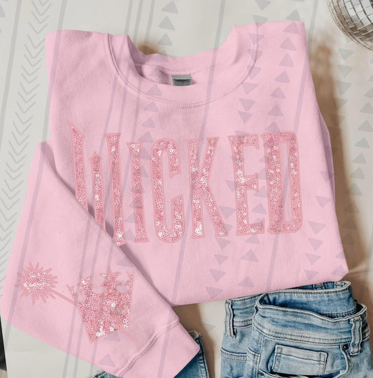 Wicked (Pink with matching sleeve)