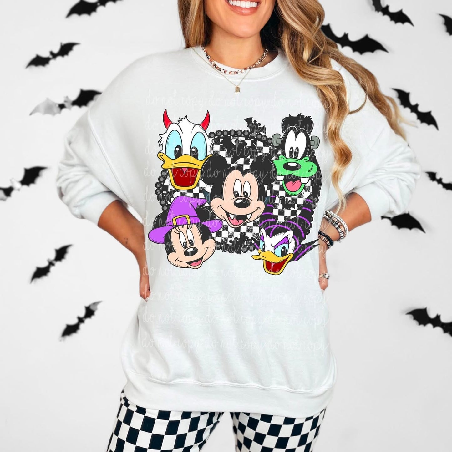 Halloween mouse and friends