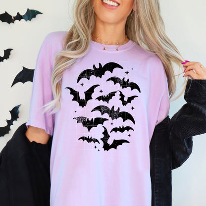 Flying Bats (Black or White)