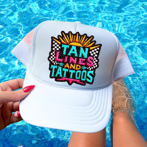 Tan Lines and Tattoos (Faux Patch Embroidery)