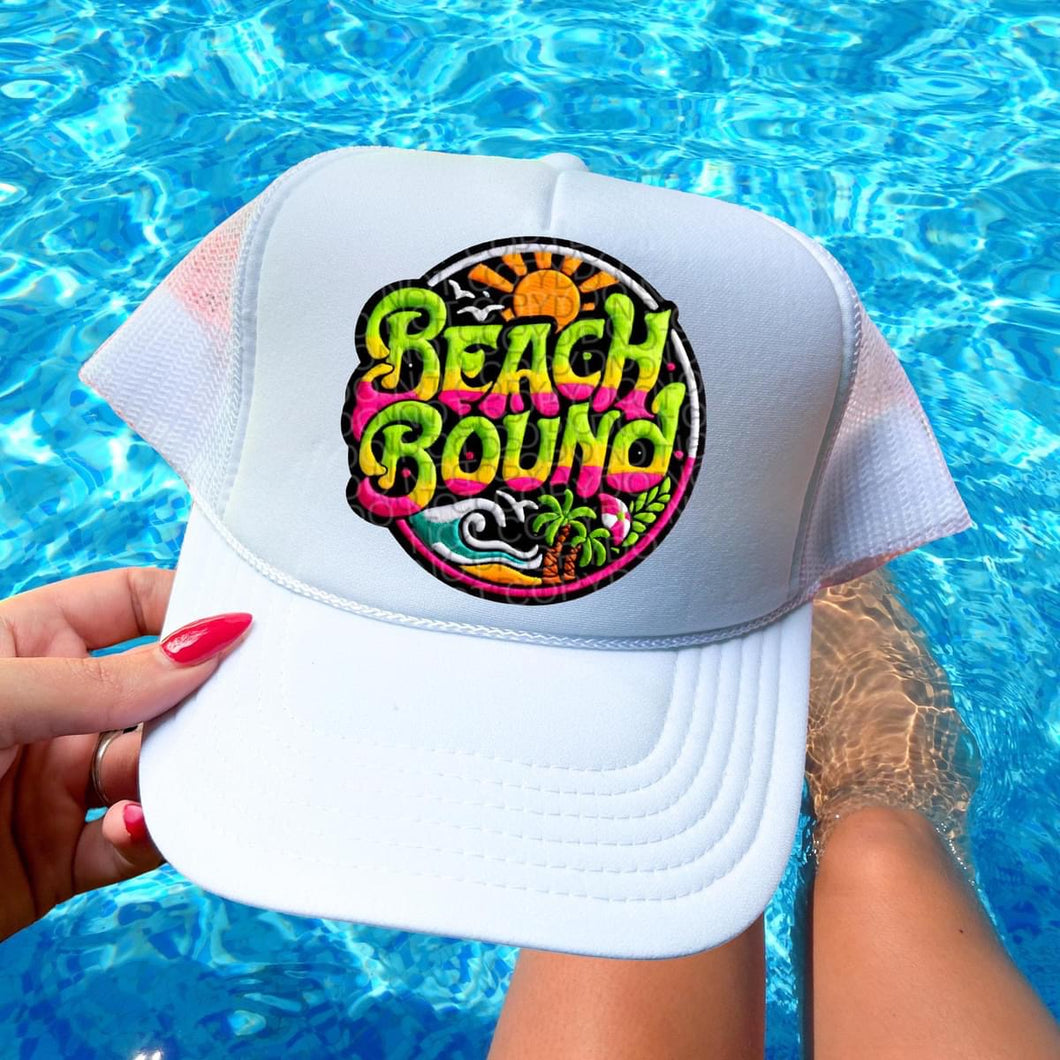 Beach Bound (Faux Patch Embroidery)