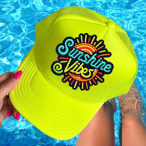 Sunshine Vibes (Faux Patch Embroidery)