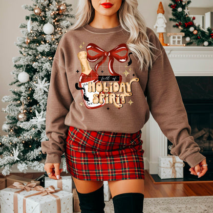 Full Of Holiday Spirit Red