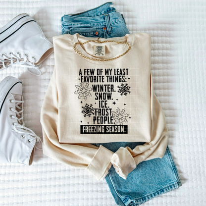 Least Fav Things Winter Black