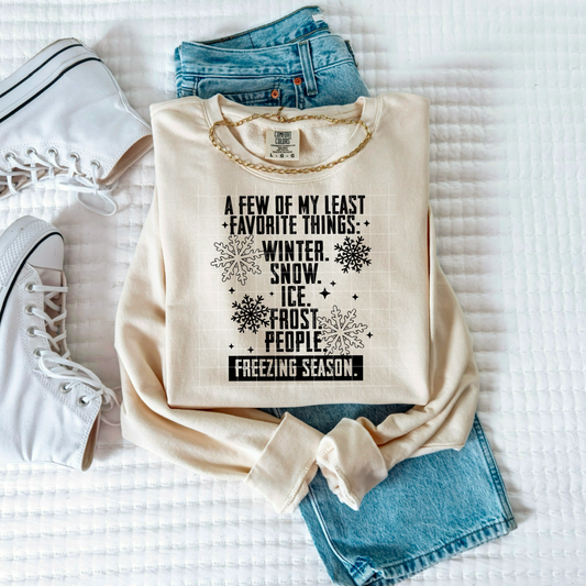 Least Fav Things Winter Black