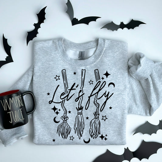 Let’s Fly Single Color Black