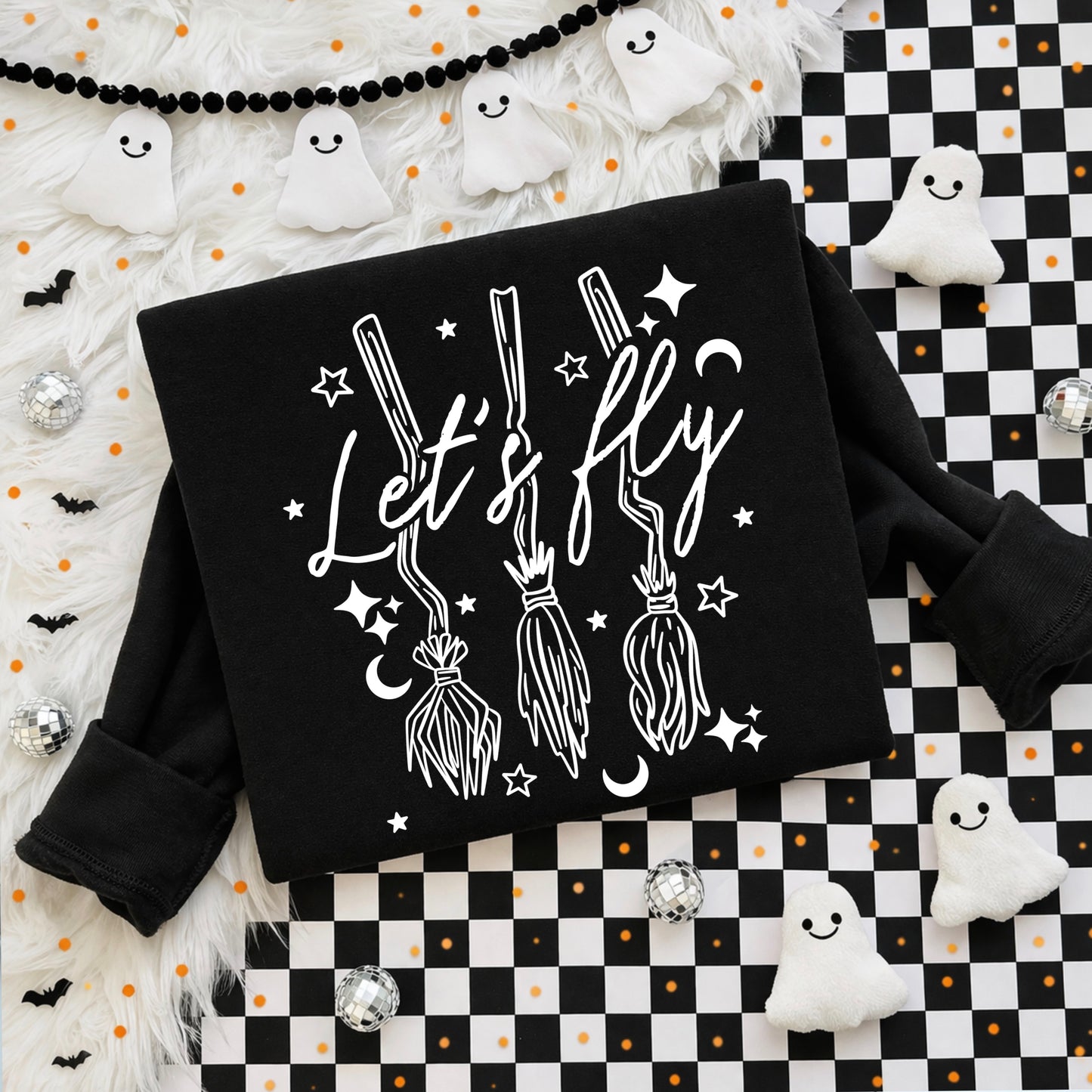 Let’s Fly Single Color White
