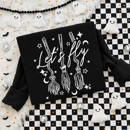 Let’s Fly Single Color White