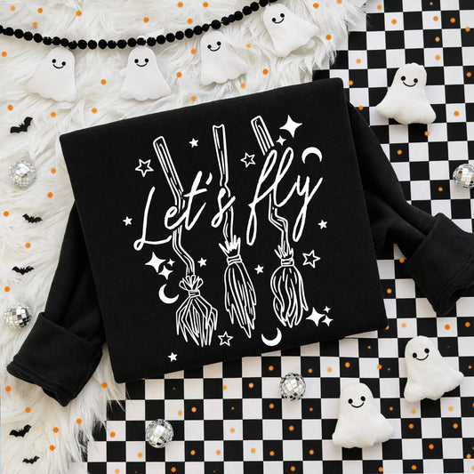 Let’s Fly Single Color White