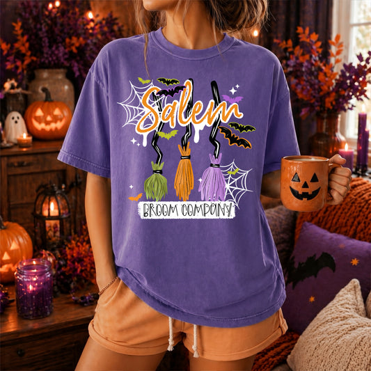 Salem Broom White Letters