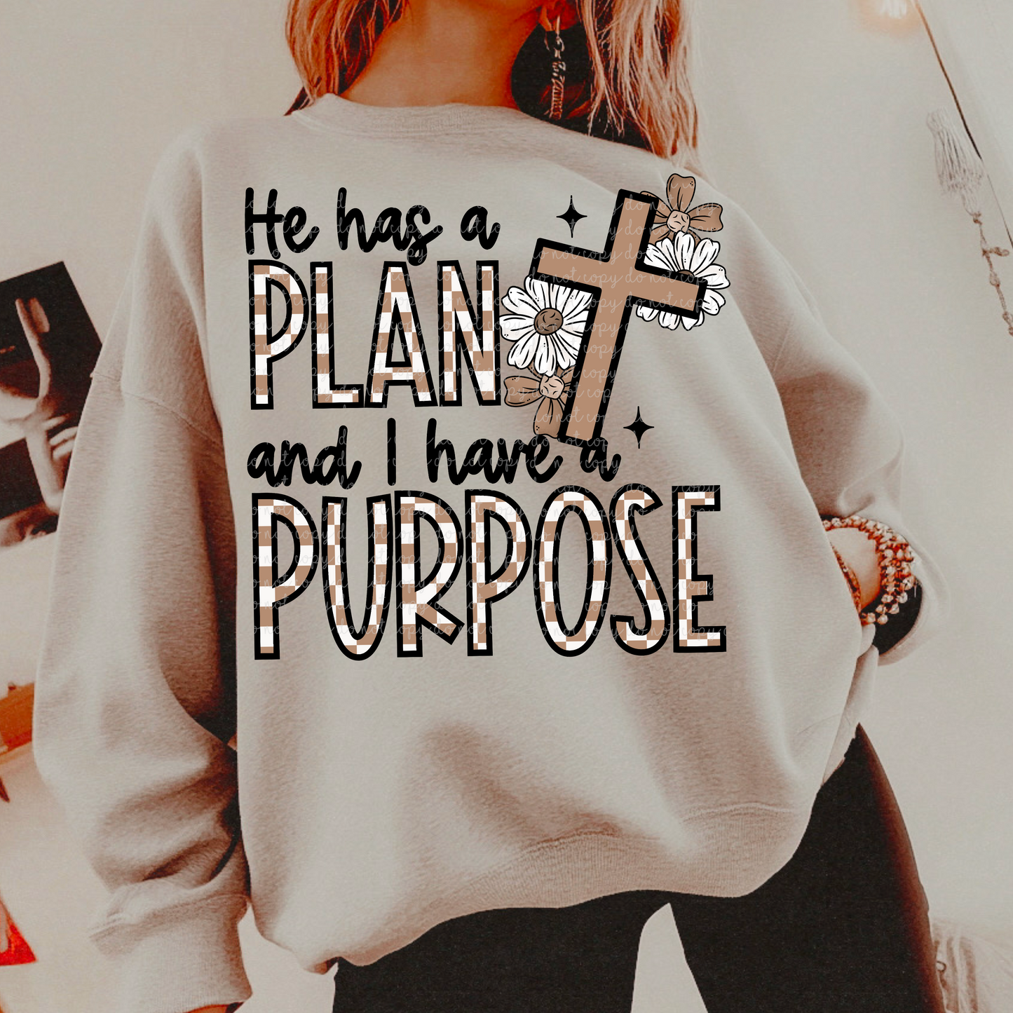 He has a plan I have a purpose
