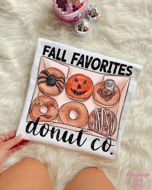 Fall Fav's Donut Company