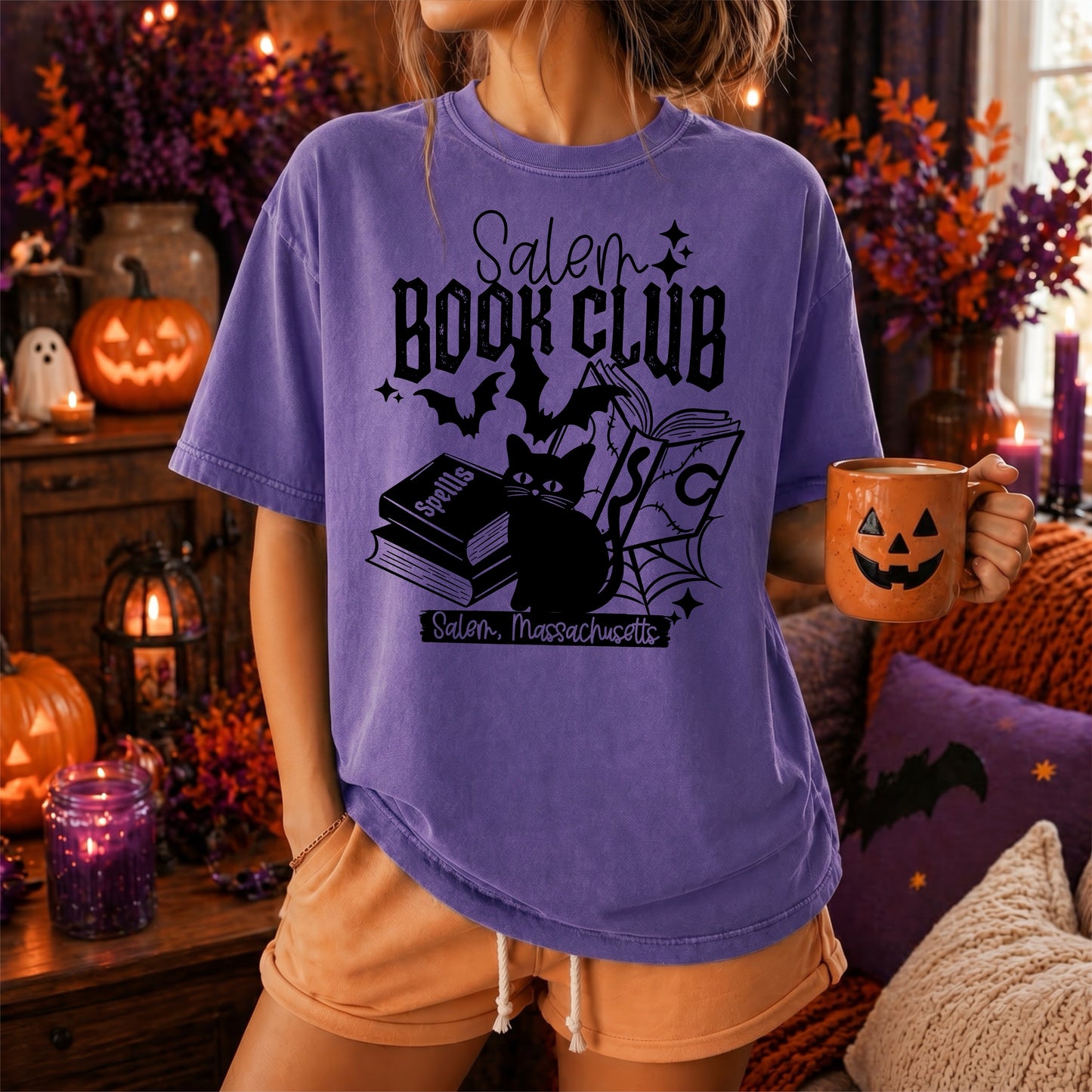 Salem Book Club Single Color Black