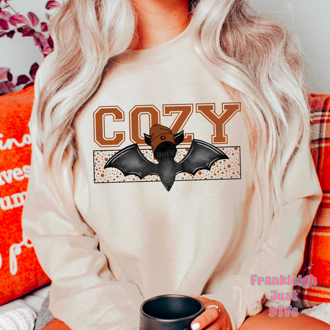 Cozy (Bat with beanie)
