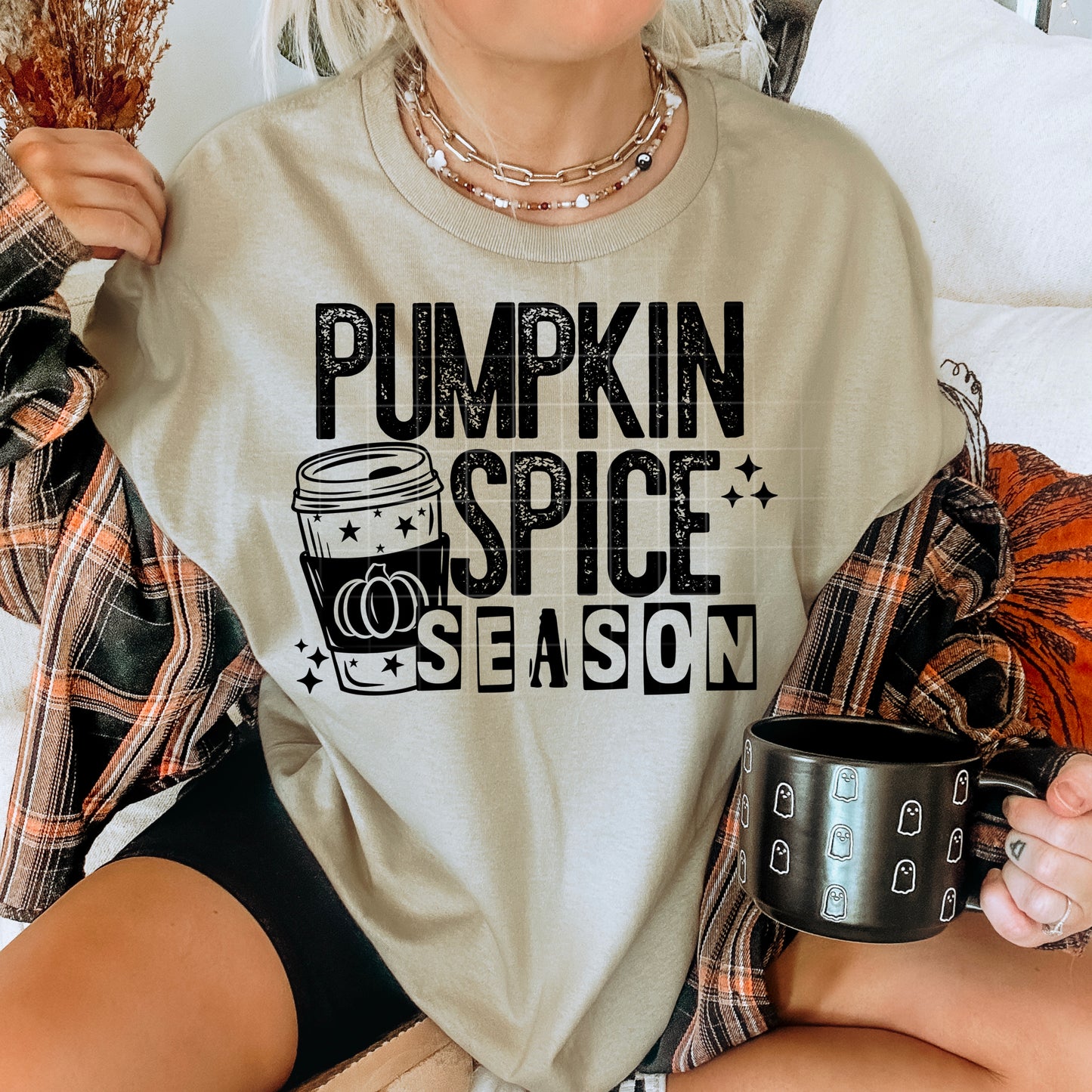 Pumpkin Spice Season (black or white)