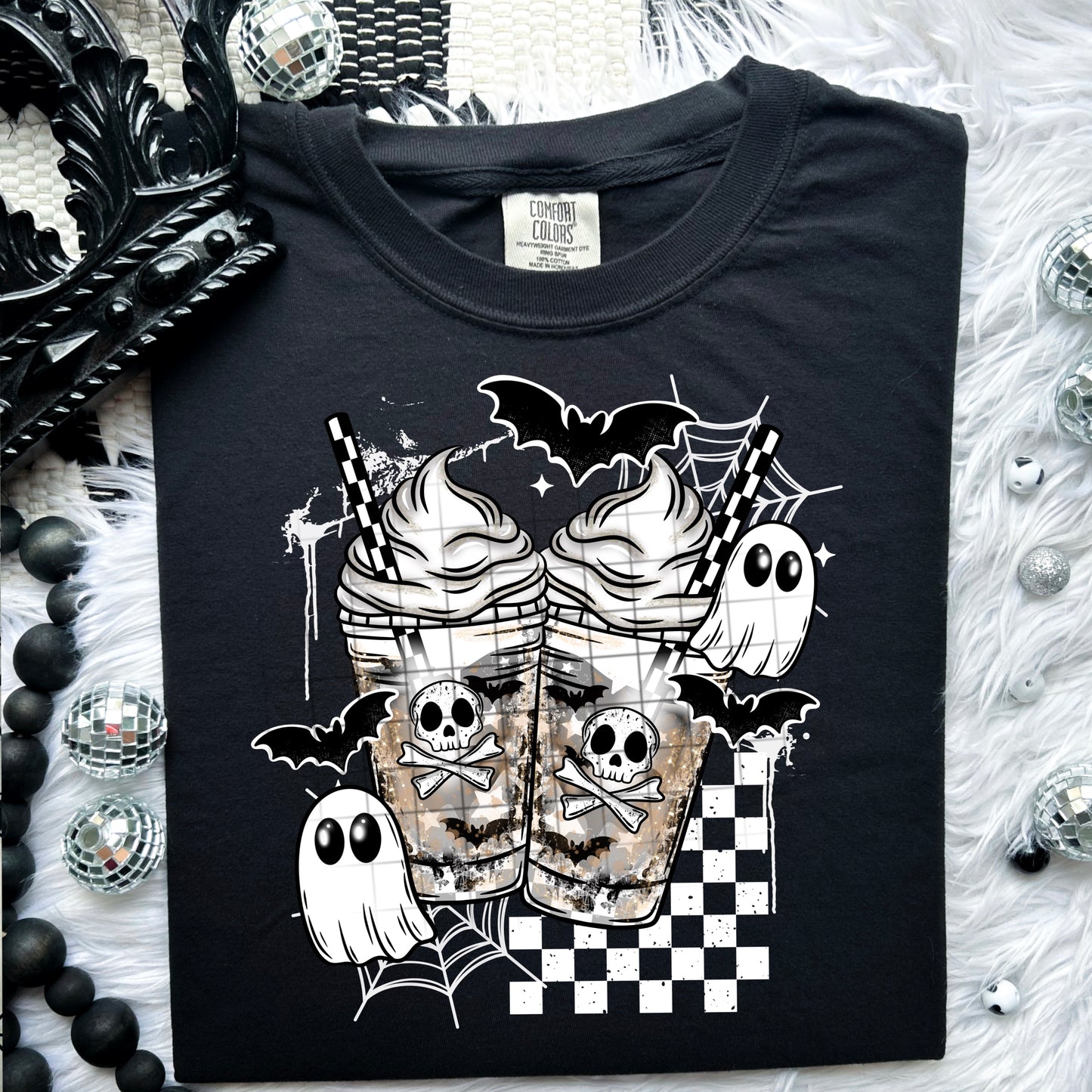 Skull Ghost Coffee (Black or white)