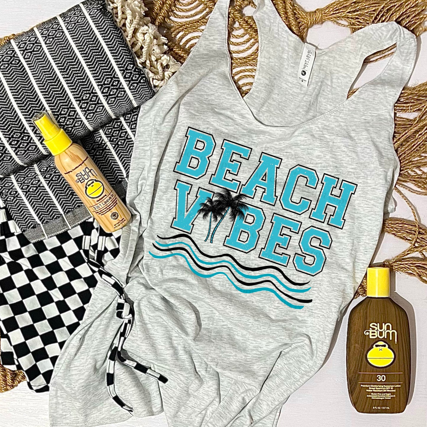 Beach Vibes (Blue/Black)