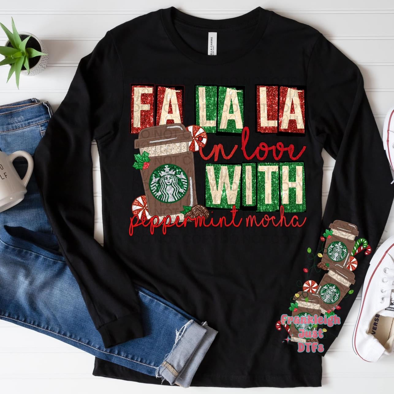 Fa La La in love with Peppermint Mocha (front Image)