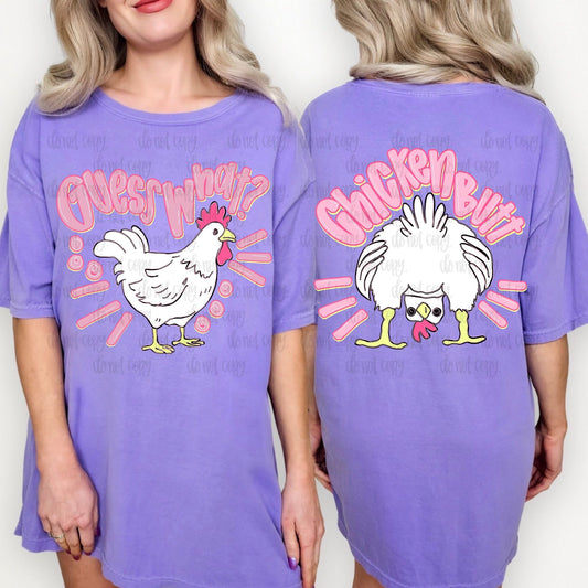 Chicken Butt (Pink)