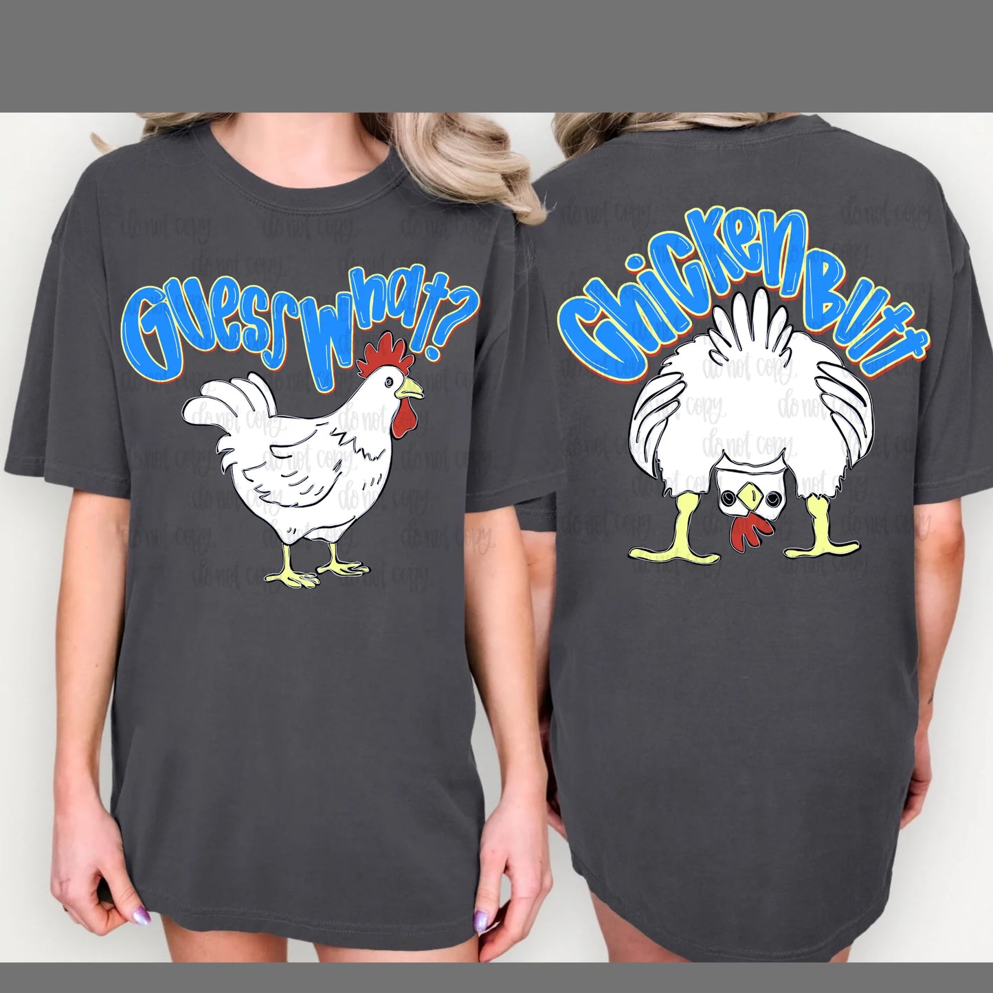 Chicken Butt (Blue)