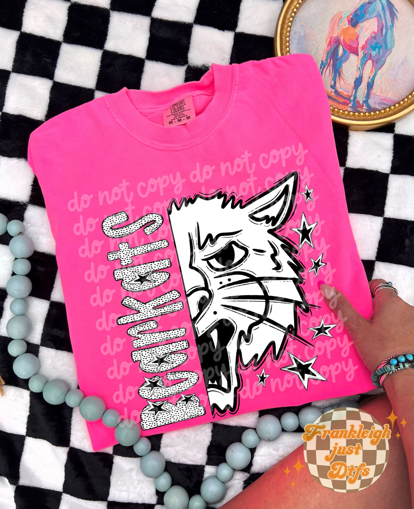 White Mascots School (dottie) B