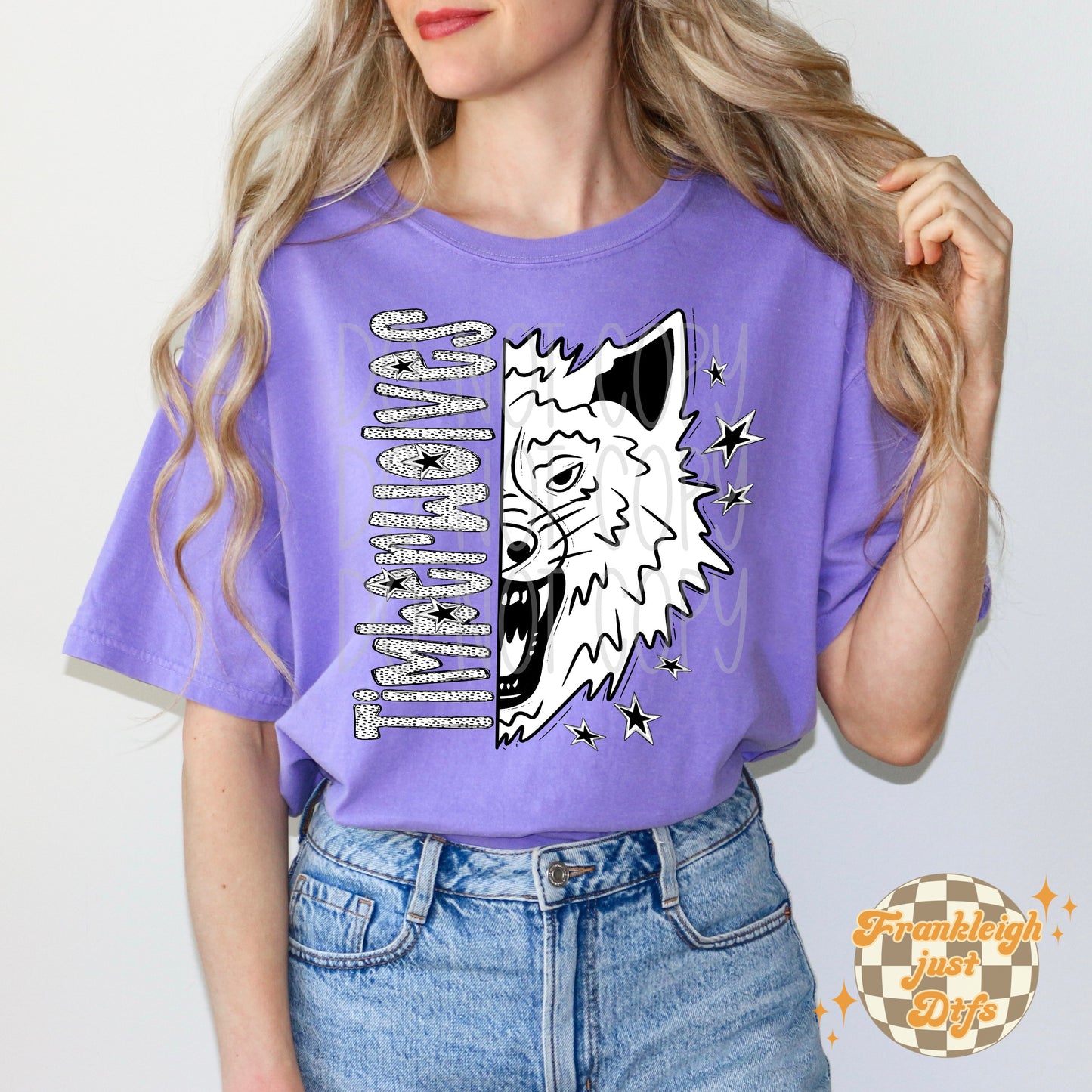 White Mascots School (dottie T-Y