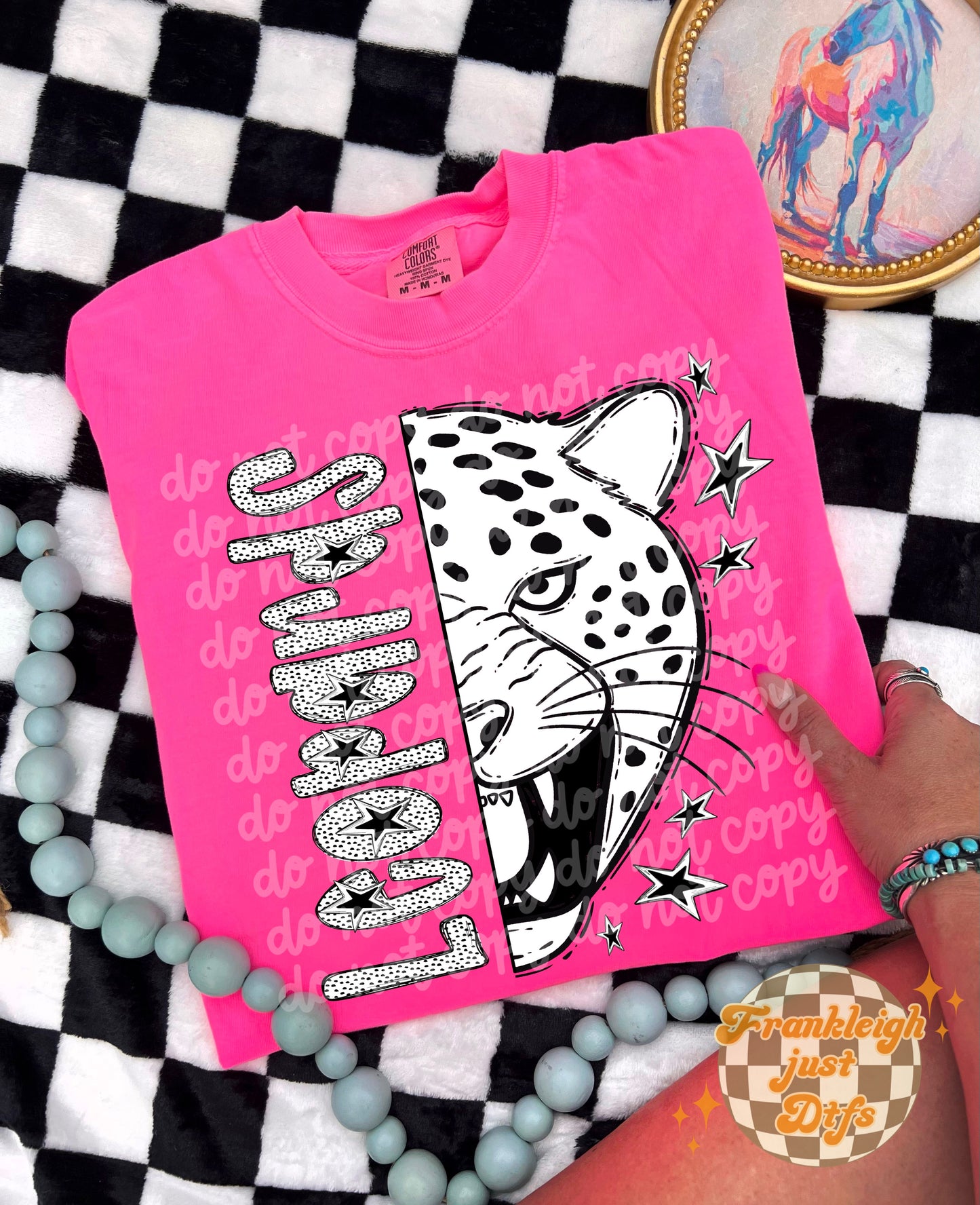 White Mascots School (dottie) L-P