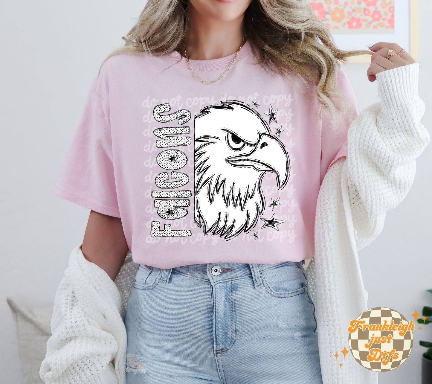 White Mascots School (dottie) E-K