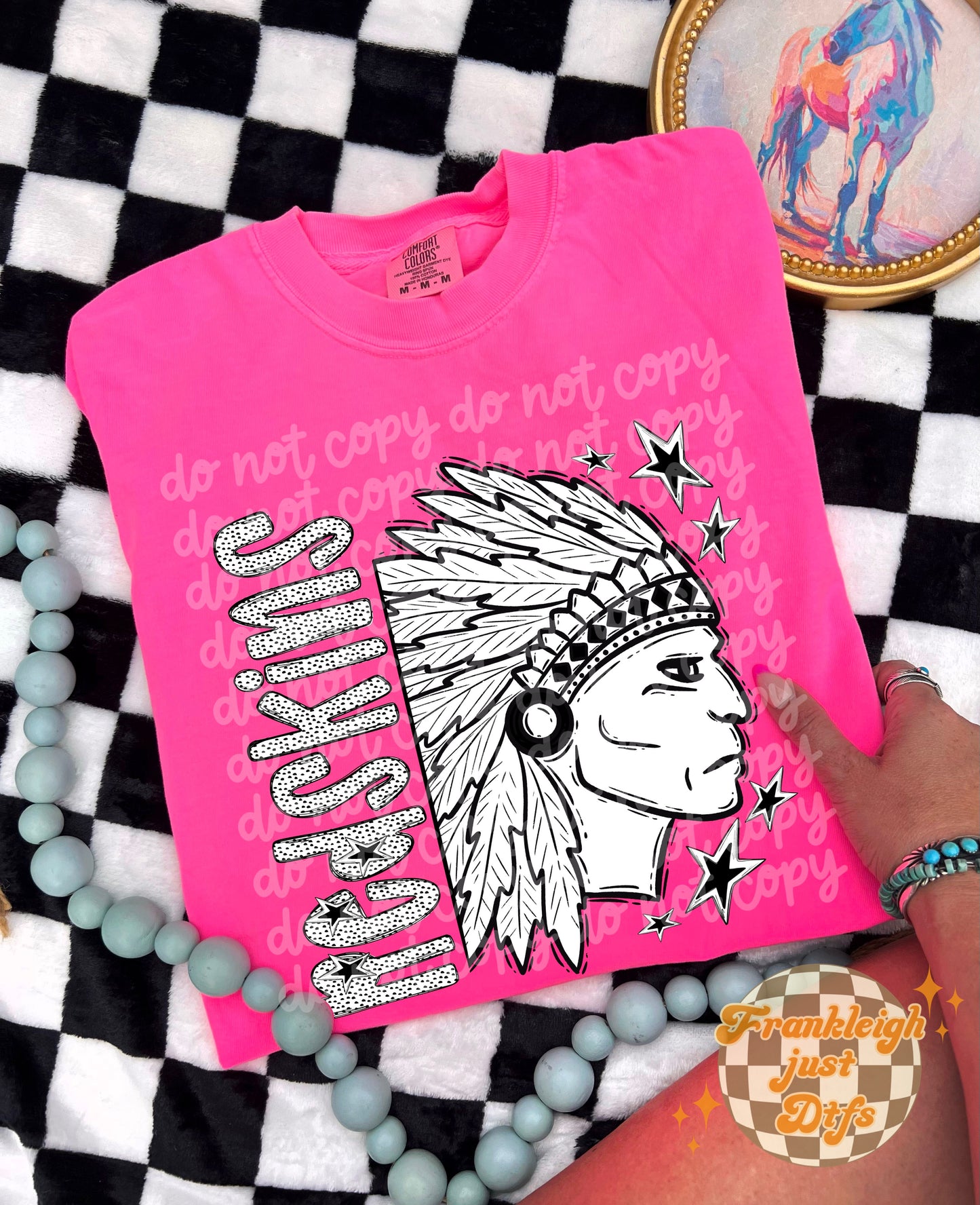 White Mascots School (dottie) R-S