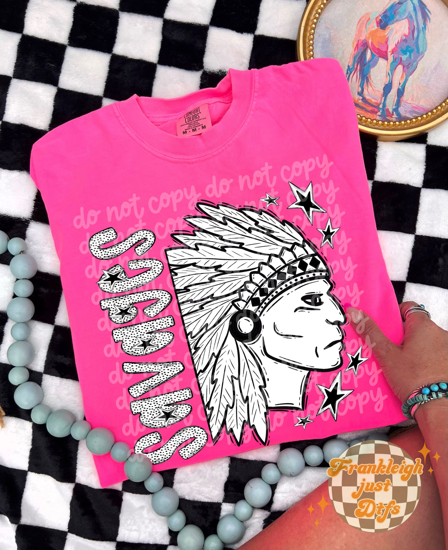 White Mascots School (dottie) R-S