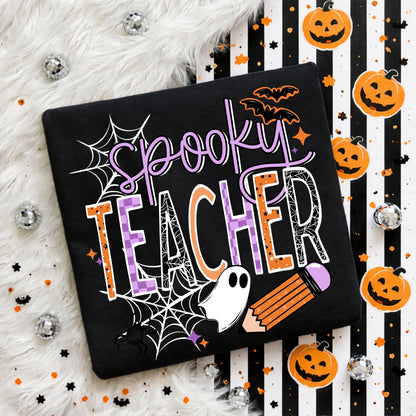 Spooky Teacher White