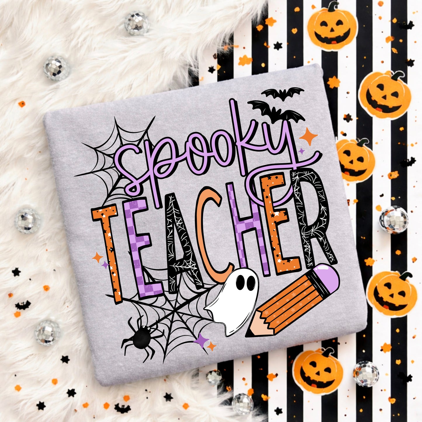 Spooky Teacher Black