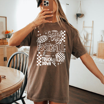 Game Day Football (black or white)