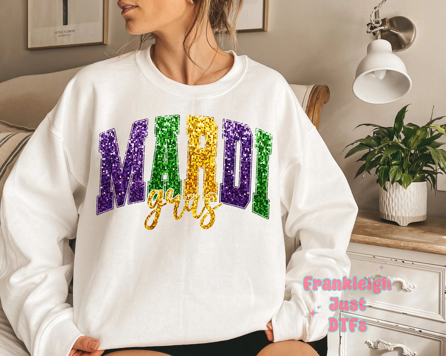 Mardi Gras Faux Glitter Ver 2