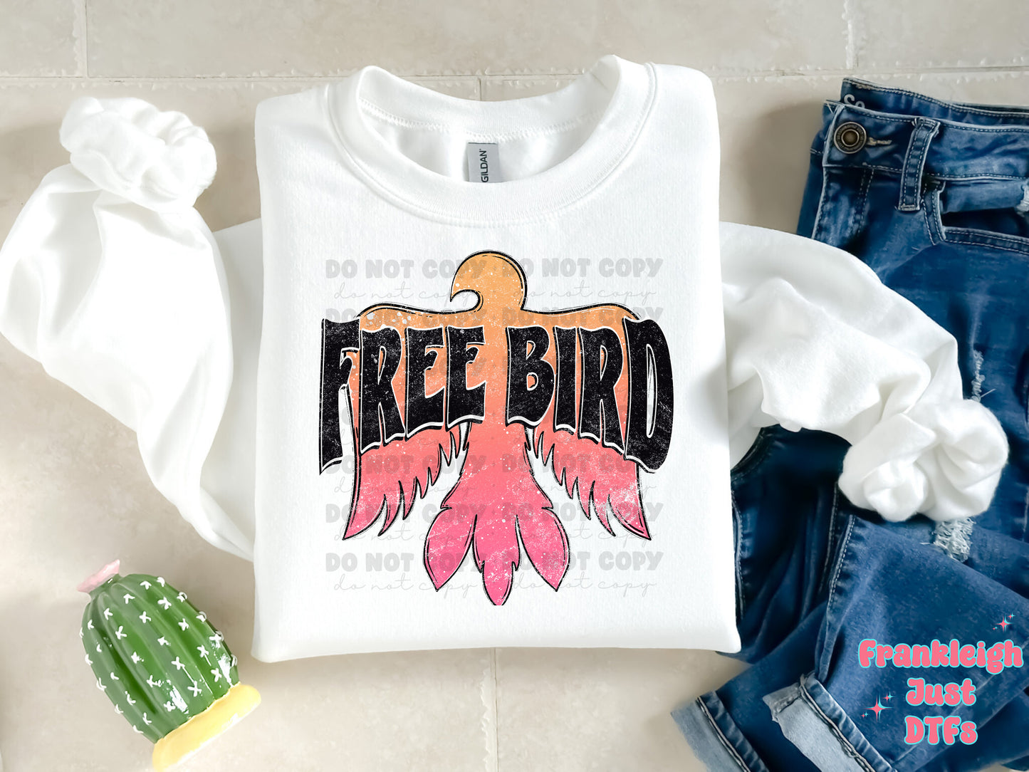 Free Bird (Pink Thunderbird)